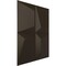 Ekena Millwork 19 5/8in. W x 19 5/8in. H Tellson EnduraWall Decorative 3D Wall Panel Covers 2.67 Sq. Ft. WP20X20TECDB - alternate 3